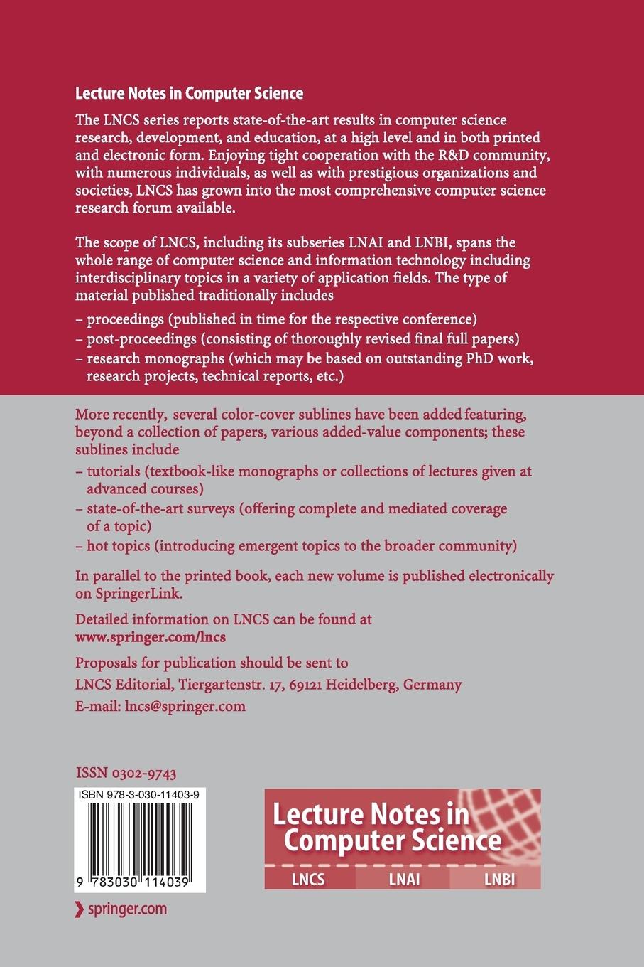 Rückseitencover Performance Evaluation and Benchmarking for the Era of Artificial Intelligence