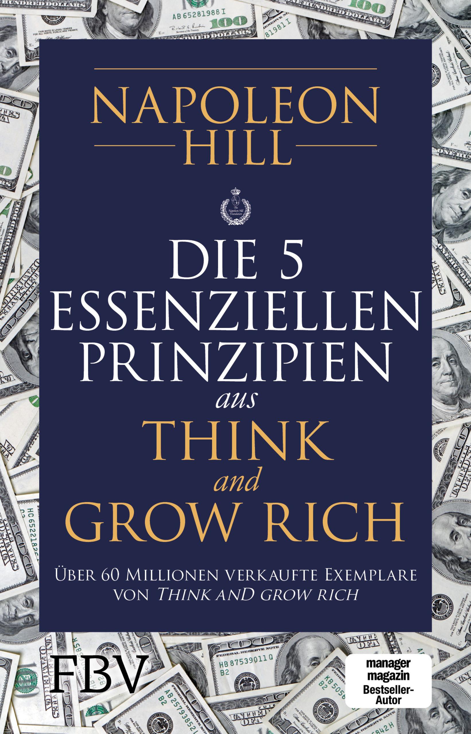 Vorderes Coverbild Die 5 essenziellen Prinzipien aus Think and Grow Rich