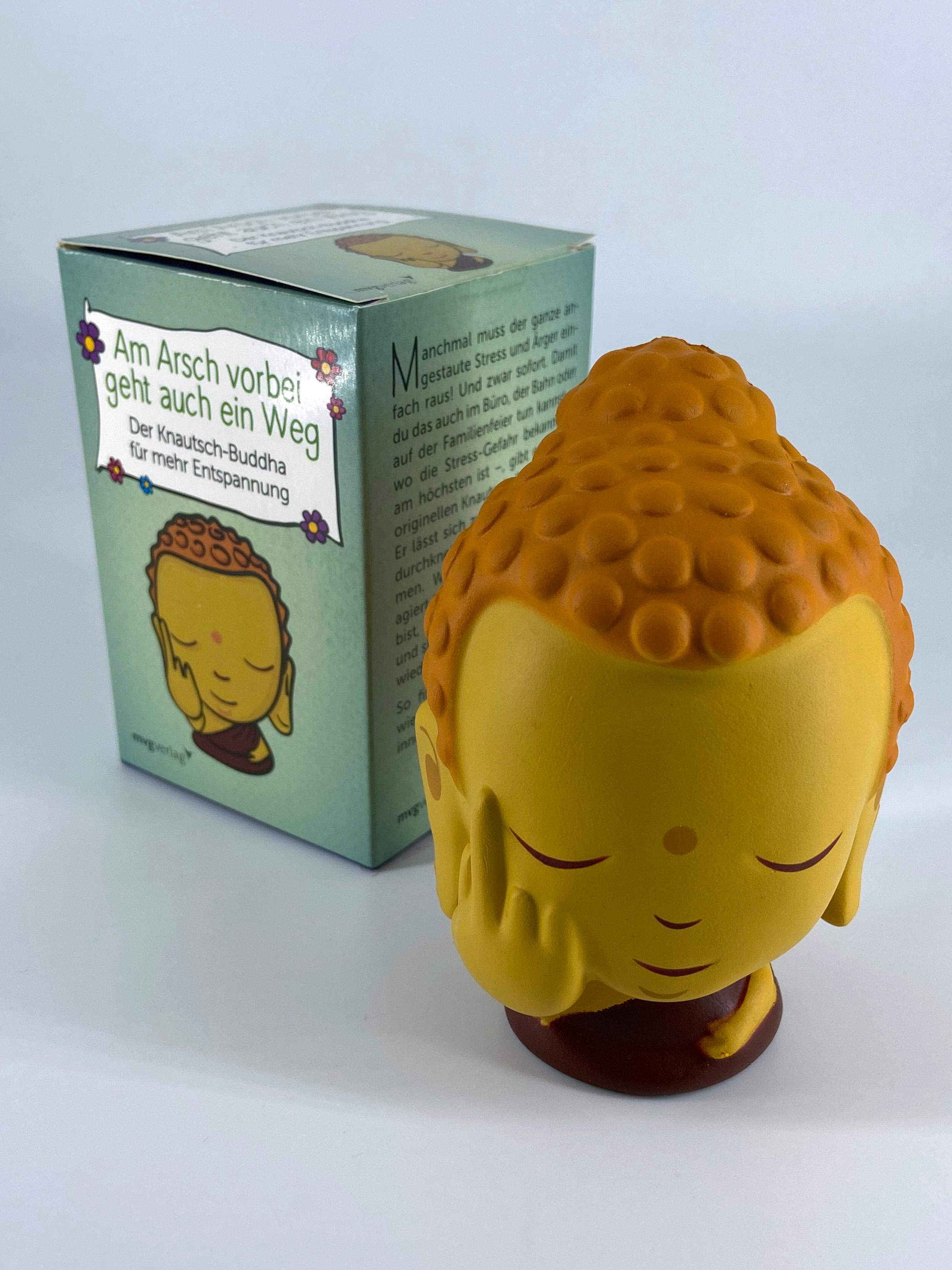 Beispielinhalt (Bild) Am Arsch vorbei - der Knautsch-Buddha für mehr Entspannung