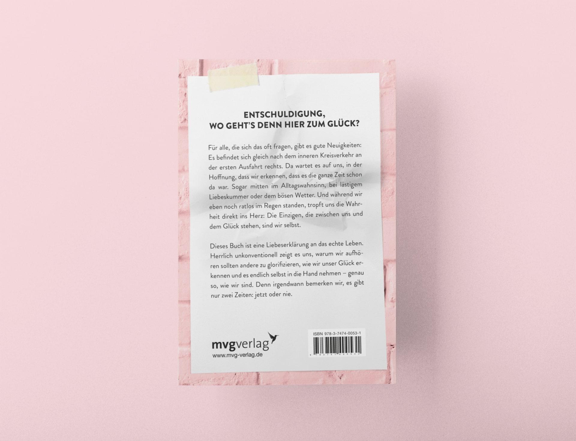 Rückseitencover Der geile Scheiß vom Glücklichsein