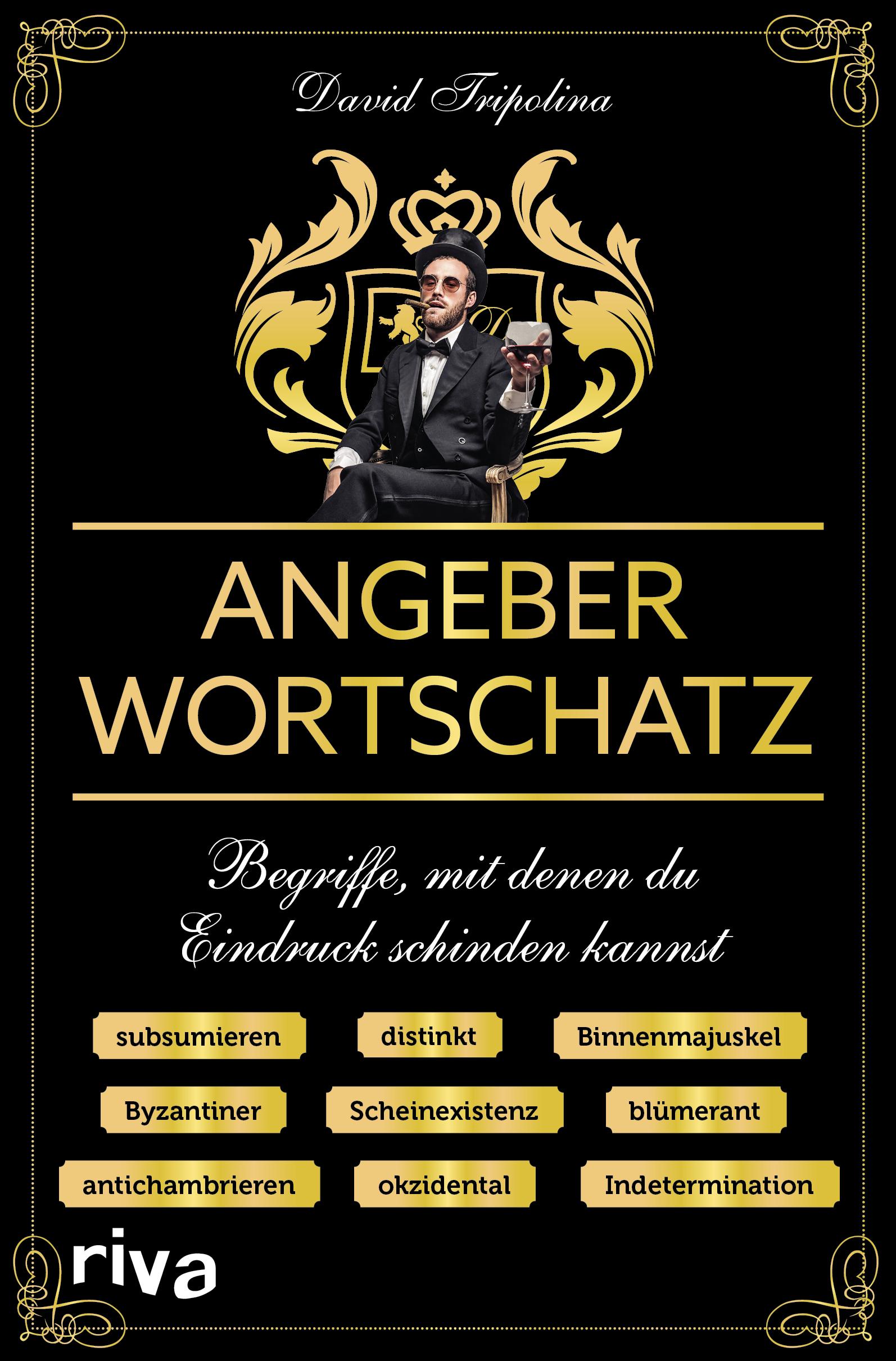 Vorderes Coverbild Angeberwortschatz