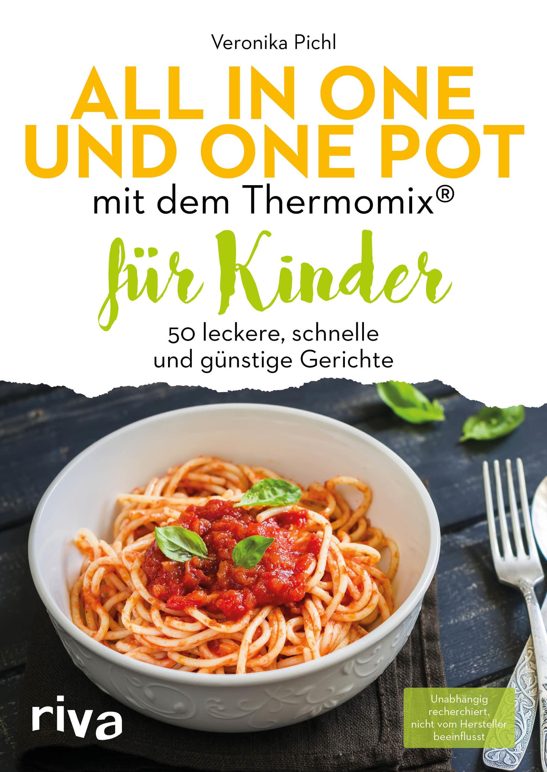 Vorderes Coverbild All in one und One Pot mit dem Thermomix® für Kinder