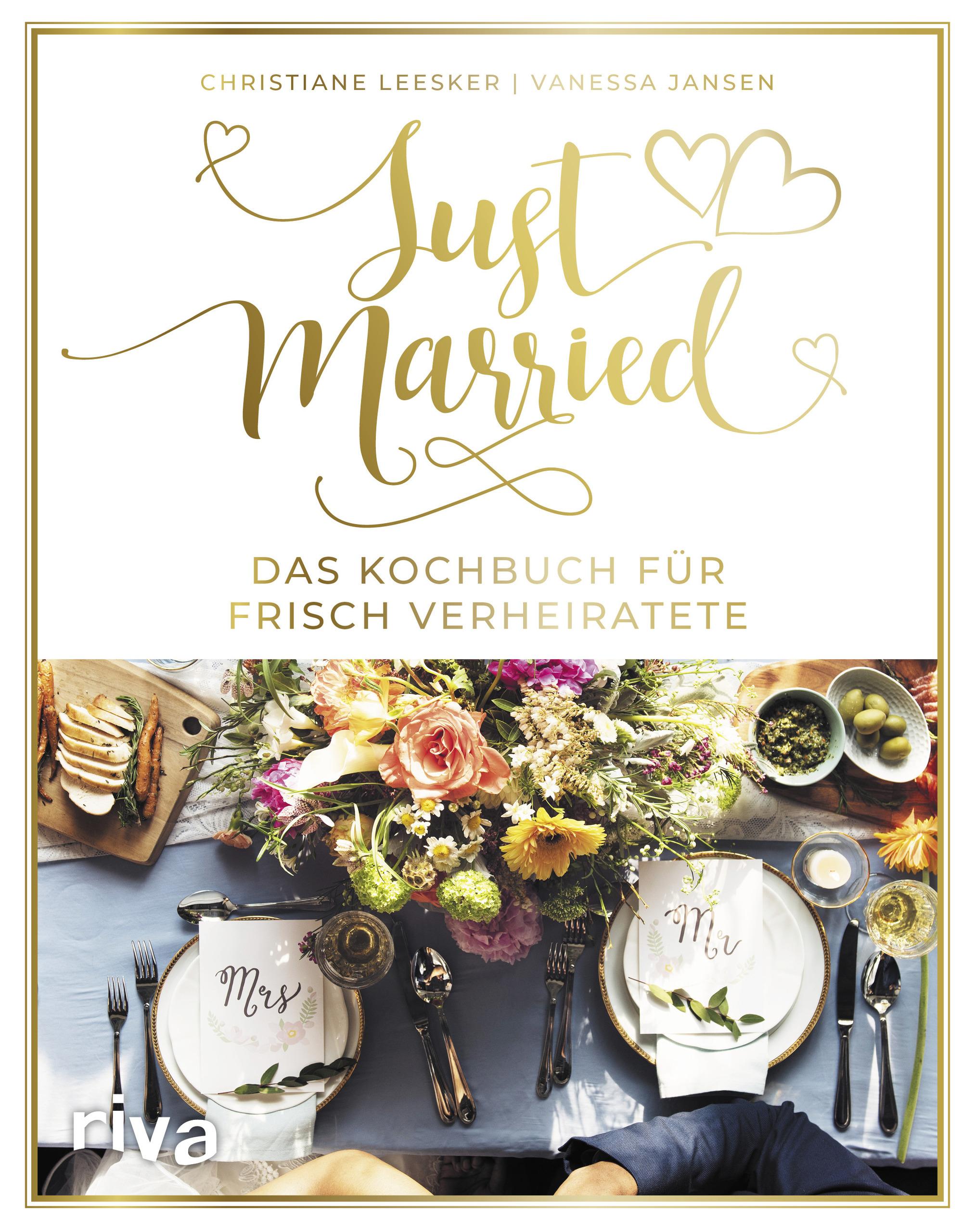 Vorderes Coverbild Just married - Das Kochbuch für frisch Verheiratete