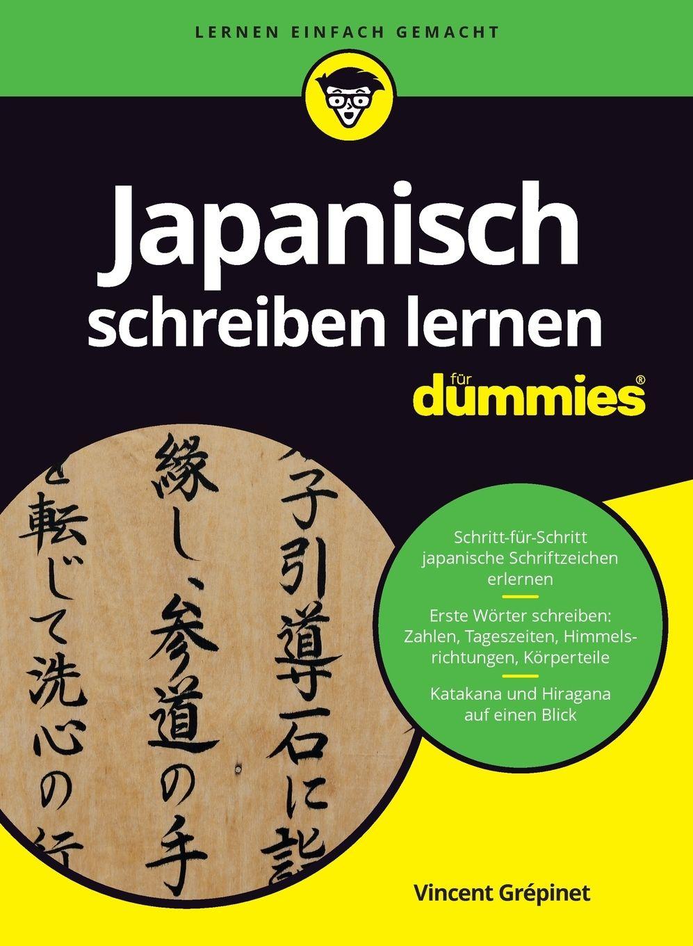 Vorderes Coverbild Japanisch schreiben lernen für Dummies