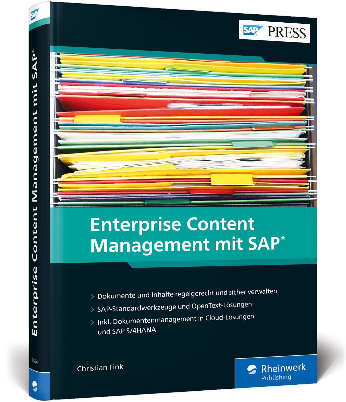 Vorderes Coverbild Enterprise Content Management mit SAP