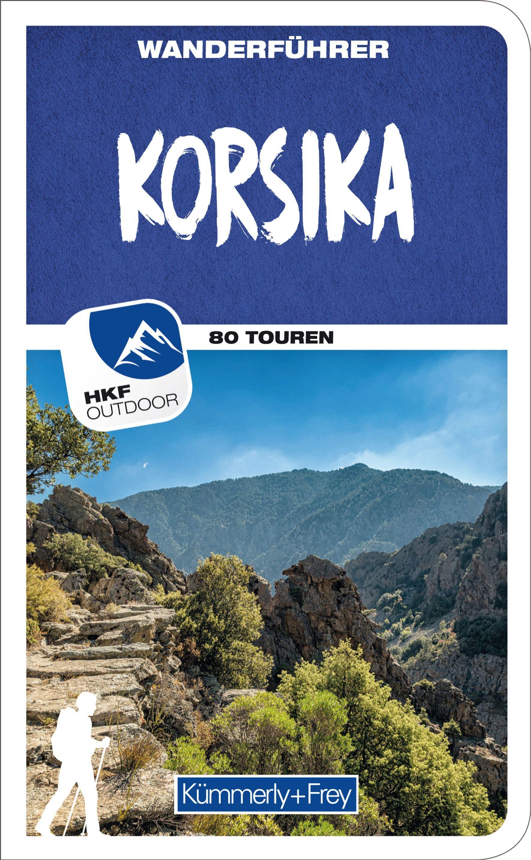 Vorderes Coverbild Korsika Wanderführer