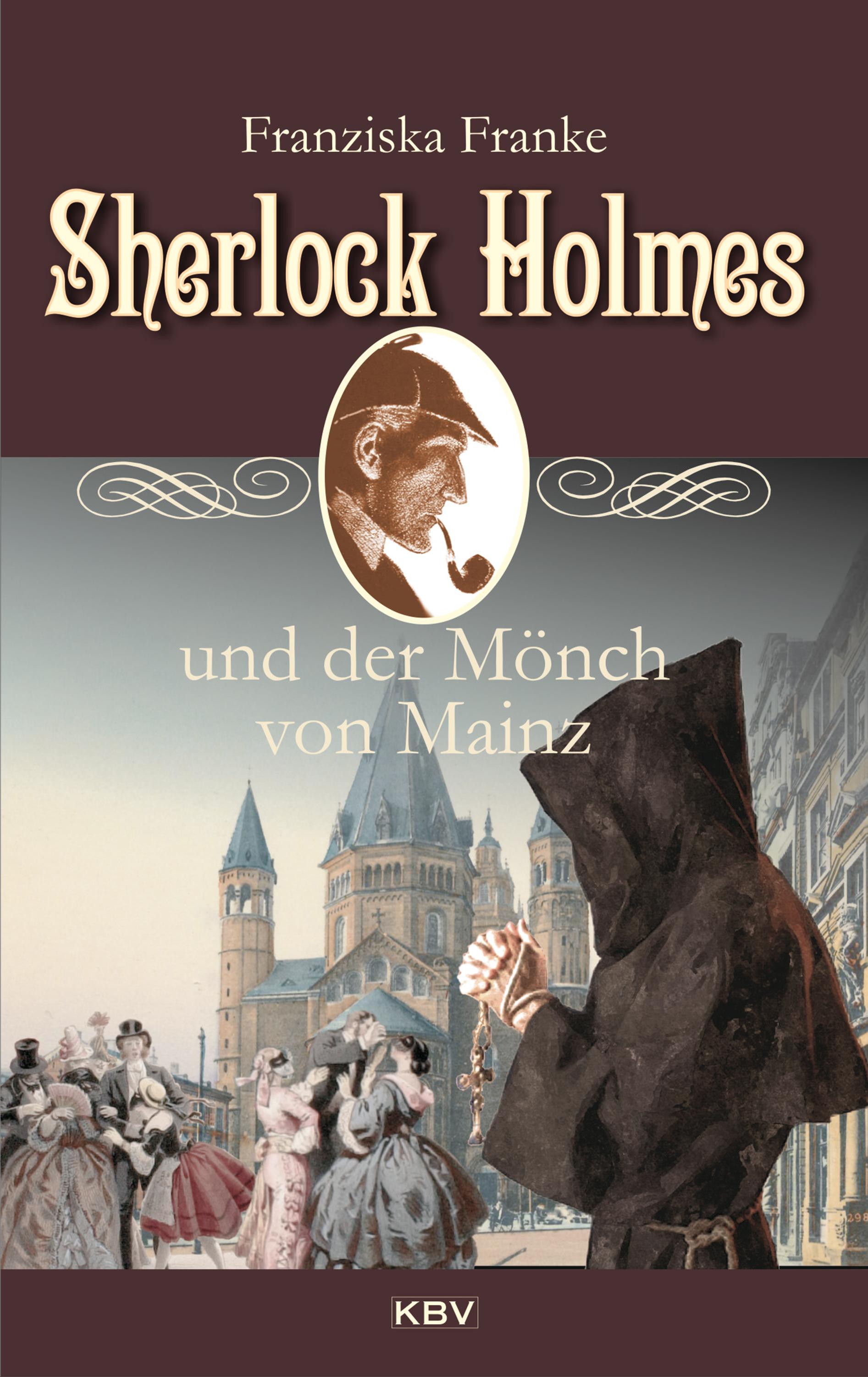 Vorderes Coverbild Sherlock Holmes und der Mönch von Mainz