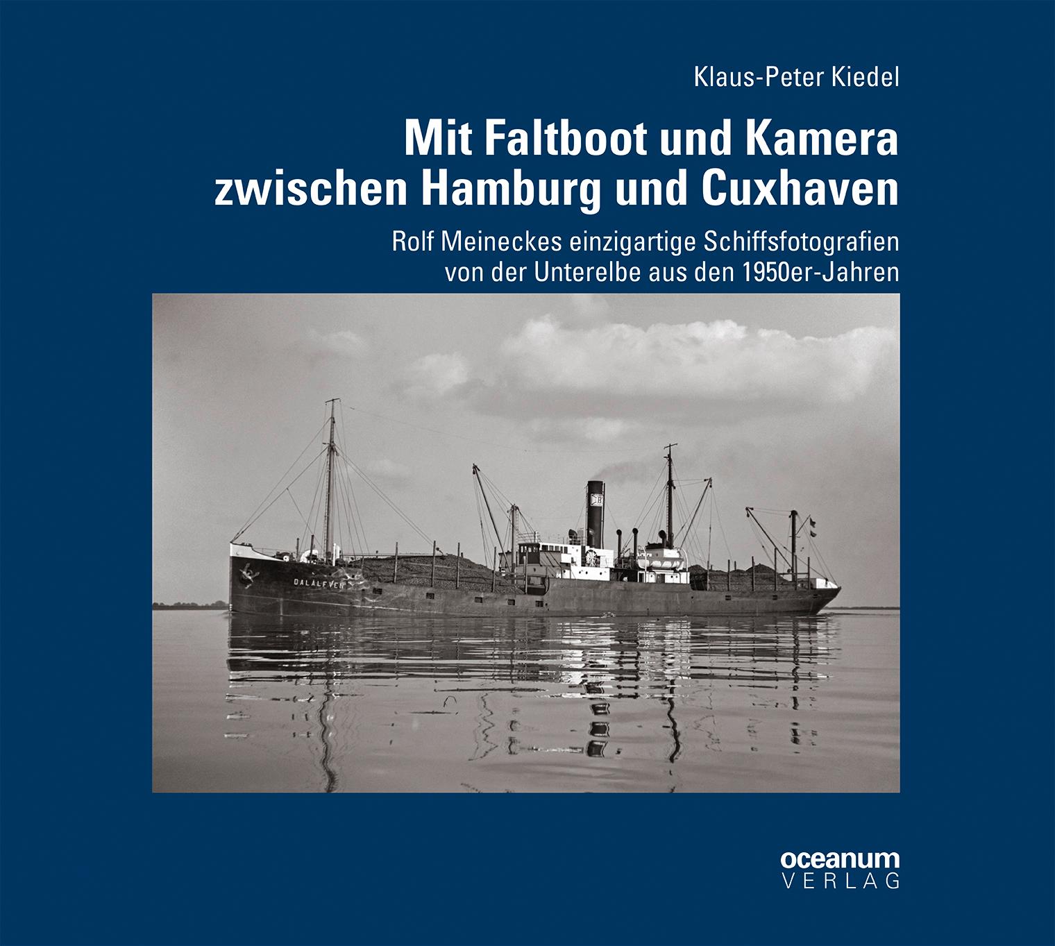Vorderes Coverbild Mit Faltboot und Kamera zwischen Hamburg und Cuxhaven