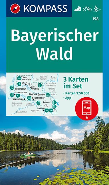Vorderes Coverbild Bayerischer Wald 1:50 000