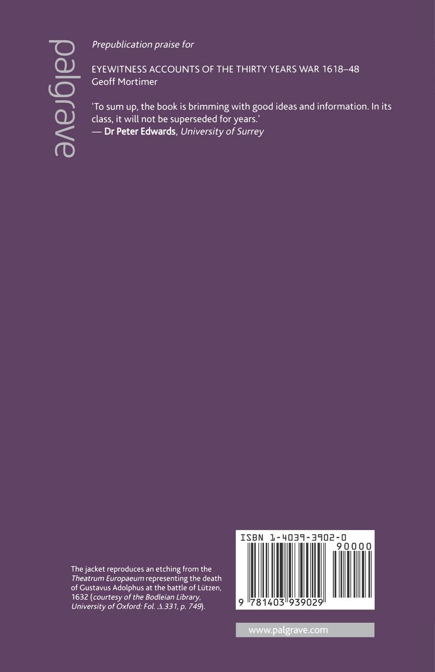 Rückseitencover Eyewitness Accounts of the Thirty Years War 1618-48