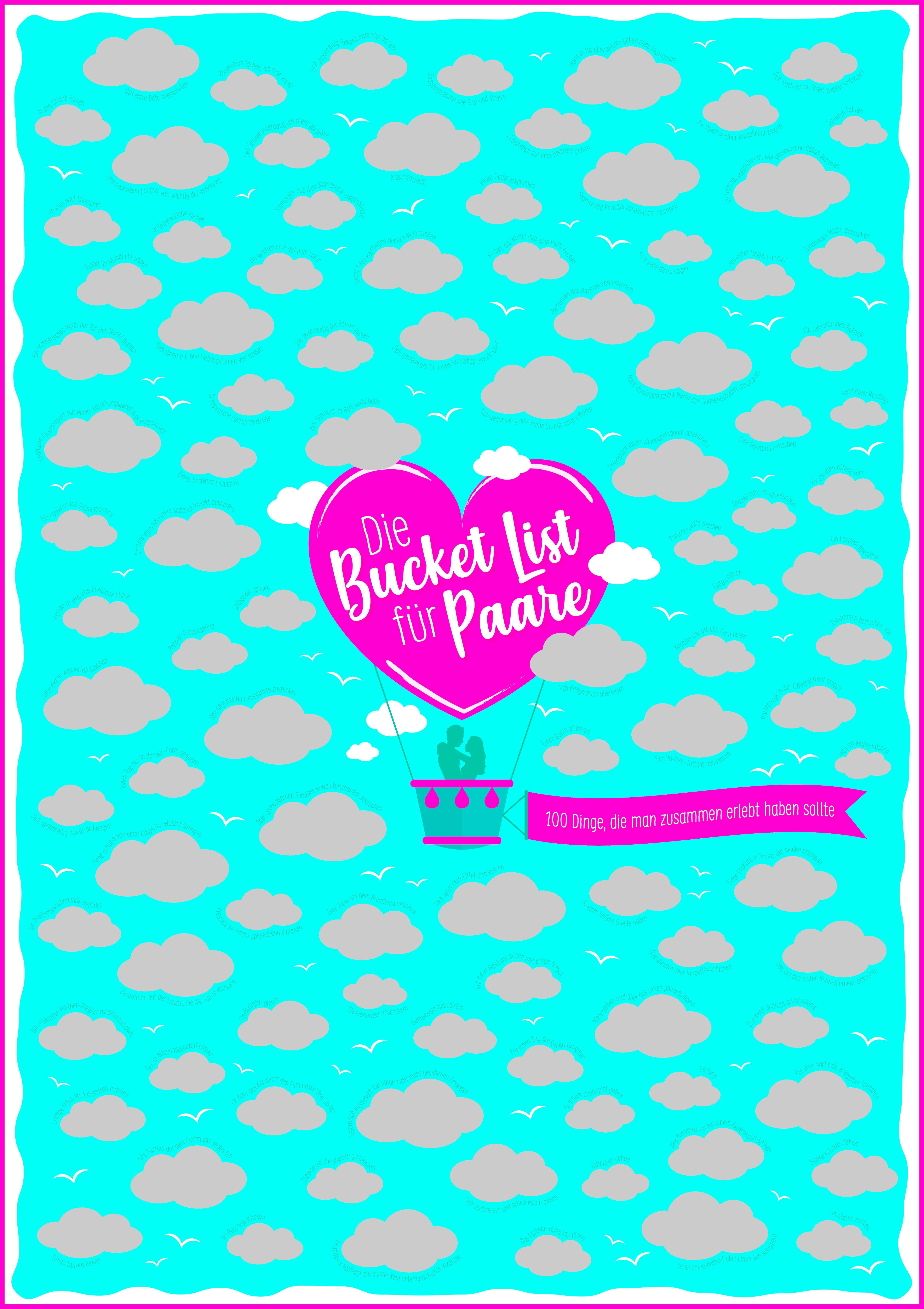 Vorderes Coverbild Die Bucket List für Paare