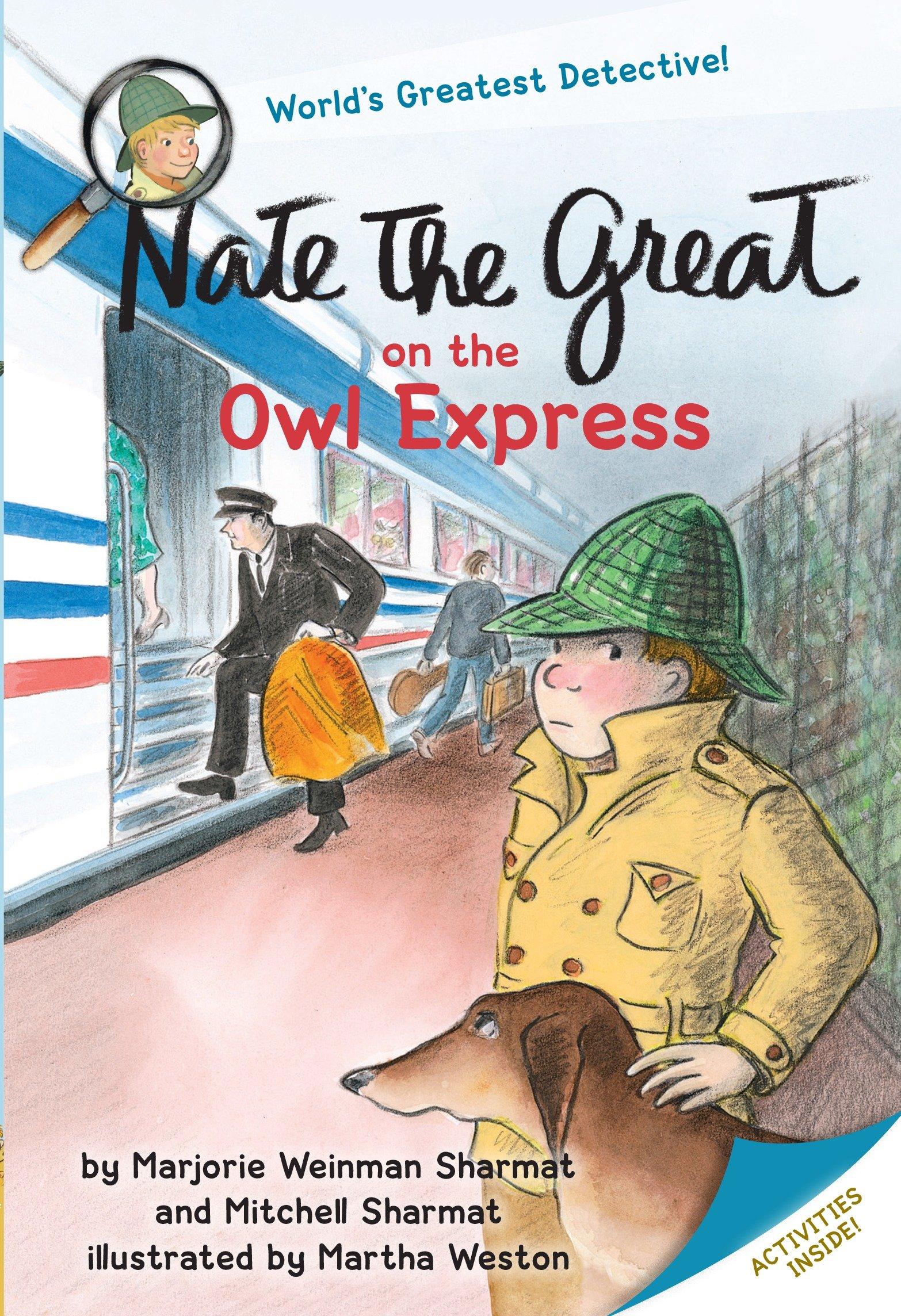 Vorderes Coverbild Nate the Great on the Owl Express