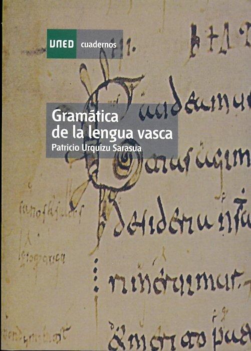 Vorderes Coverbild Gramática de la lengua vasca