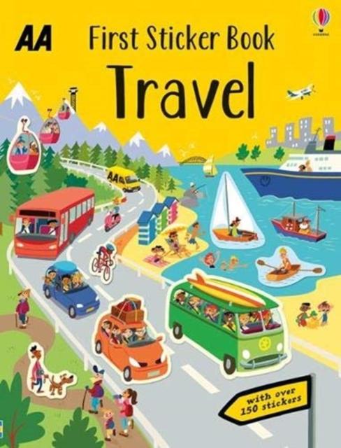 Vorderes Coverbild First Sticker Book Travel