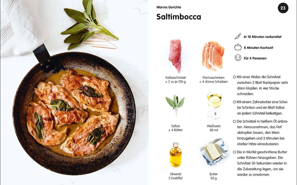 Beispielinhalt (Bild) Super Einfach 10 Minuten Gerichte