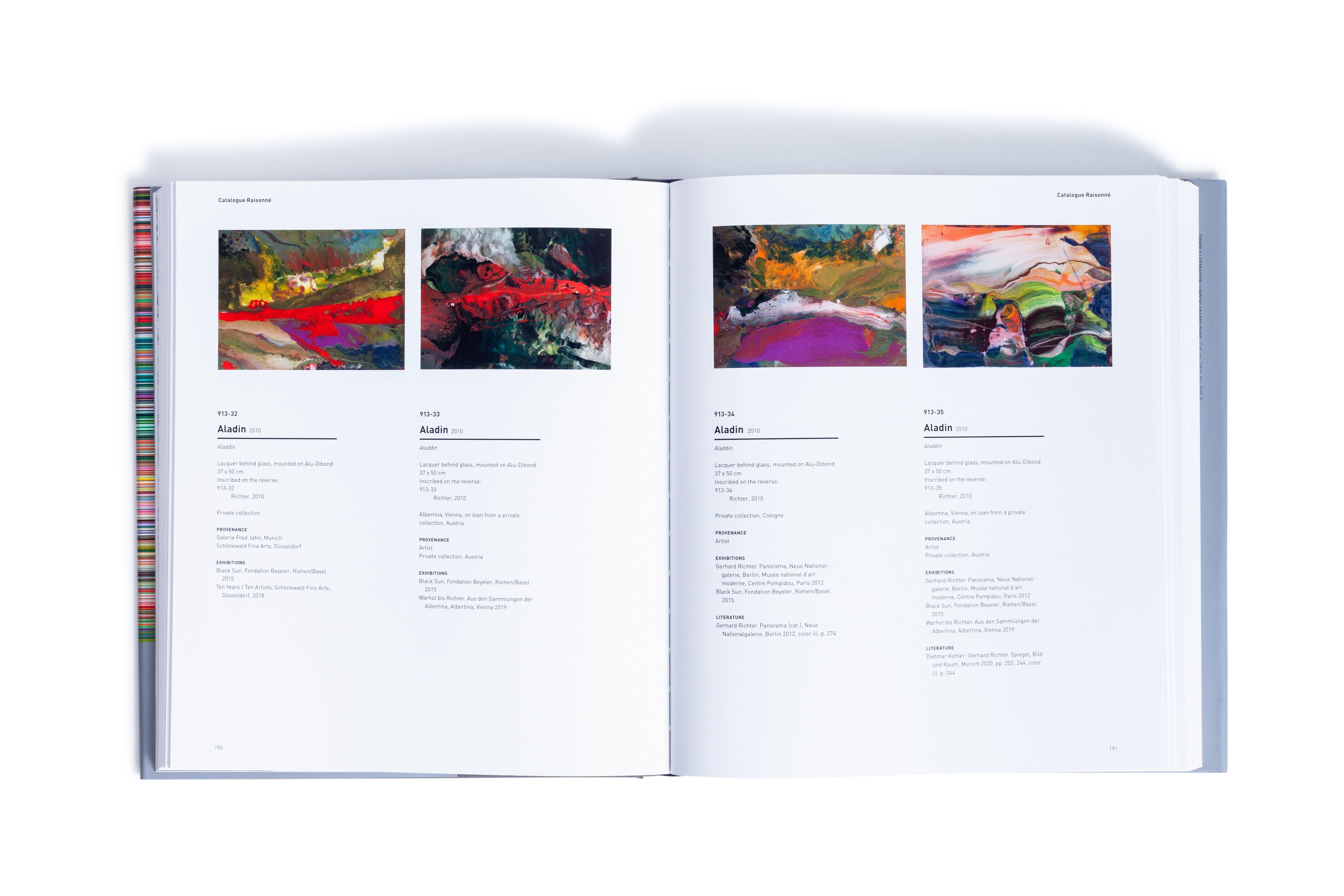Beispielinhalt (Bild) Gerhard Richter Catalogue Raisonné. Volume 6