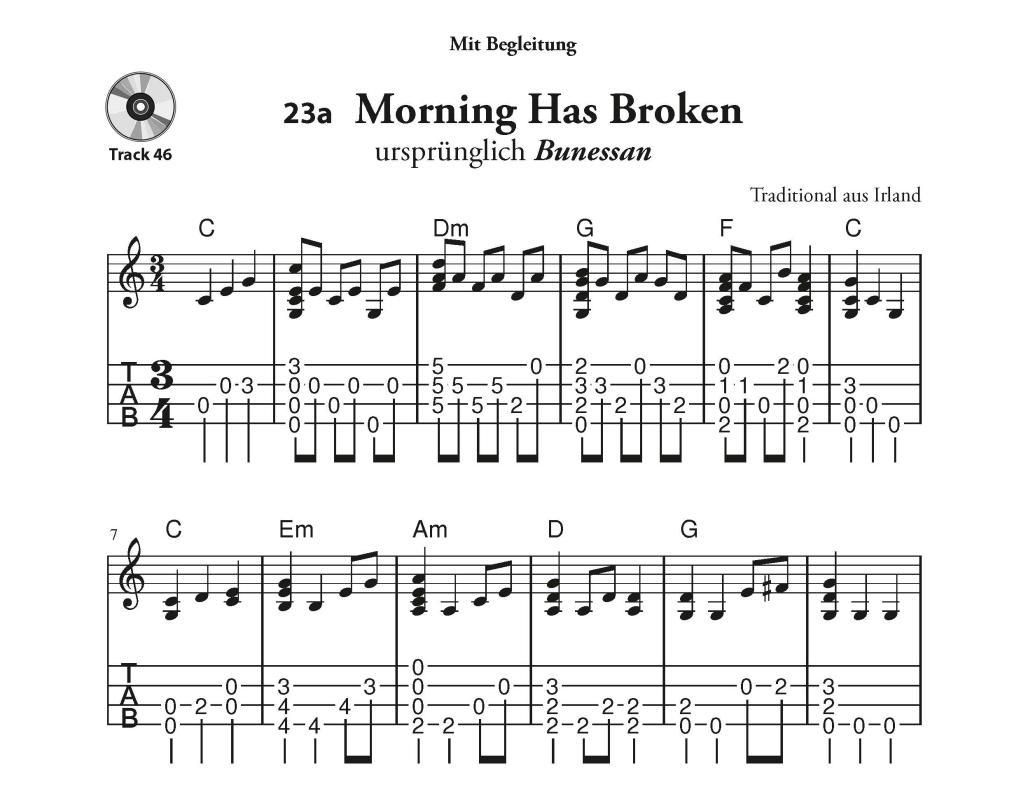 Beispielinhalt (Bild) Ukulele Melody-Chord-Concept