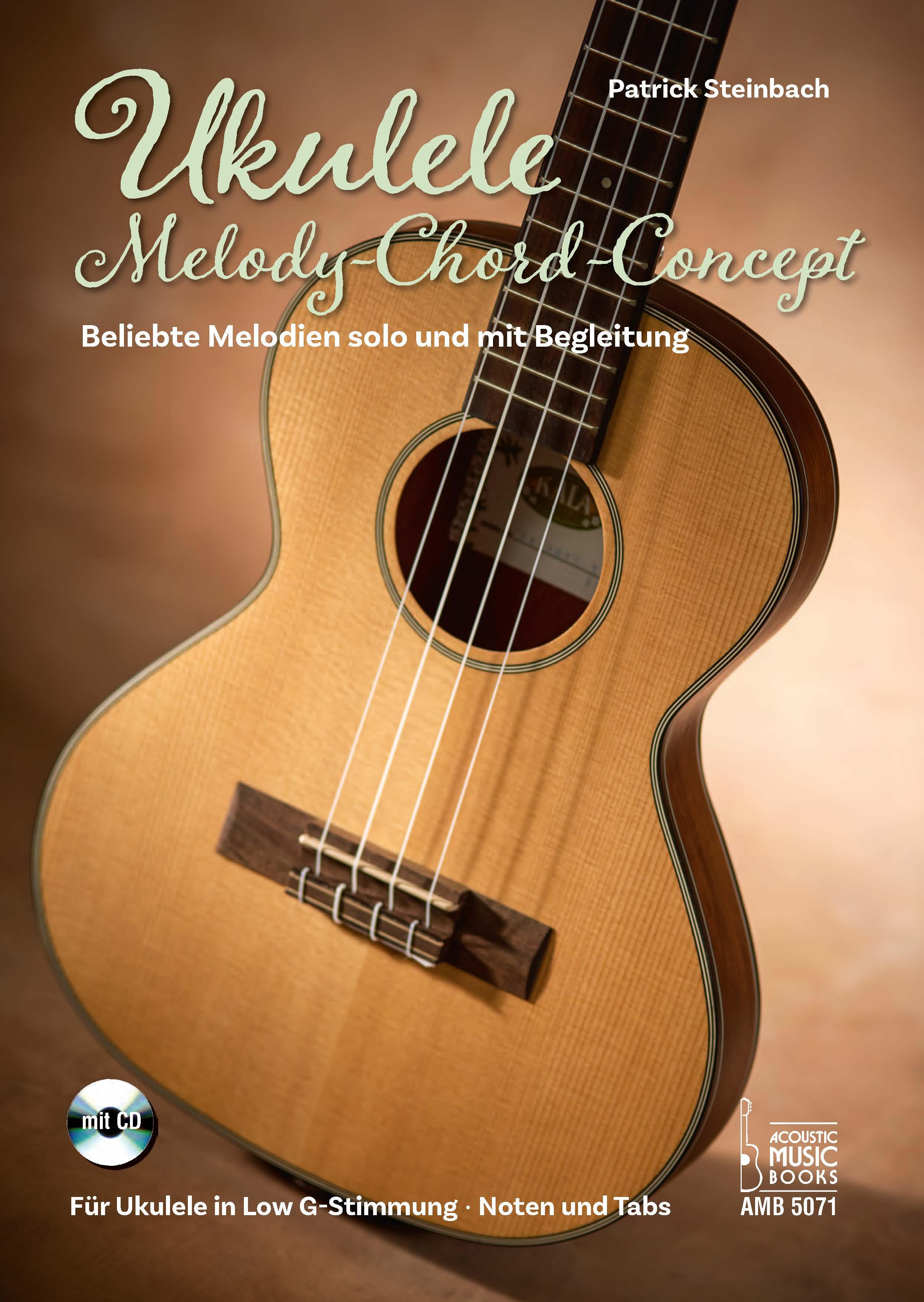 Vorderes Coverbild Ukulele Melody-Chord-Concept