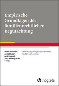Vorderes Coverbild Empirische Grundlagen der familienrechtlichen Begutachtung