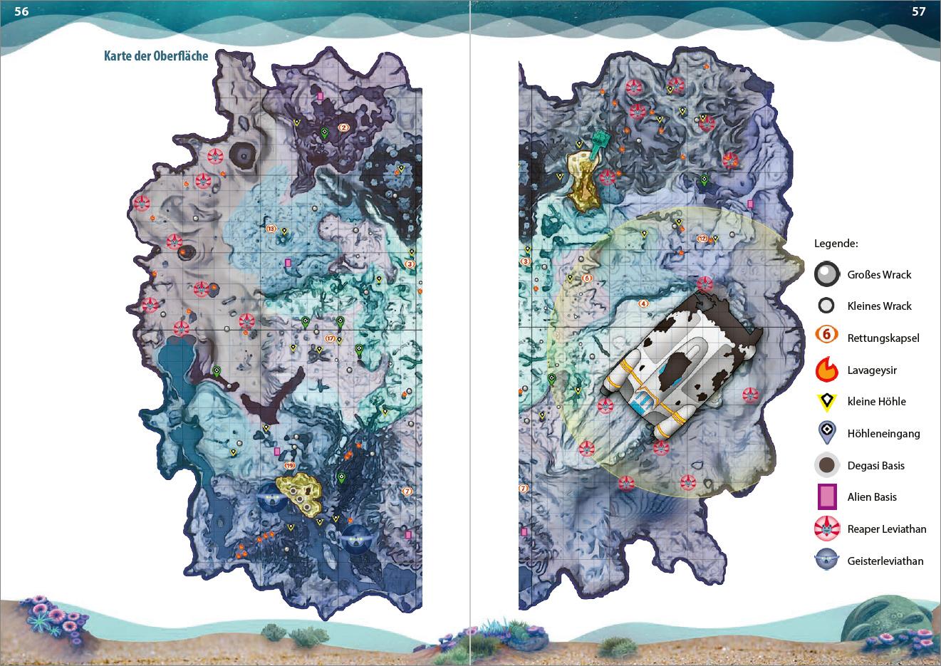 Beispielinhalt (Bild) Das inoffizielle Handbuch zu Subnautica