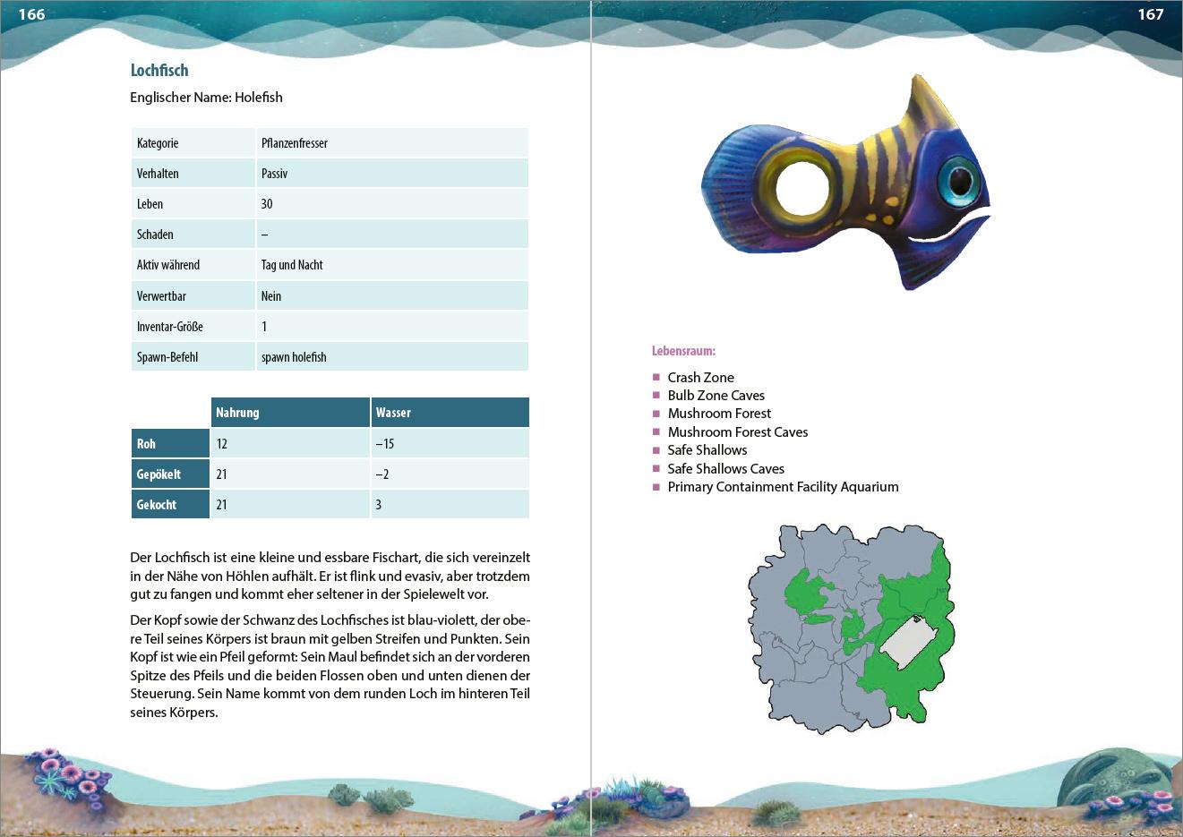 Beispielinhalt (Bild) Das inoffizielle Handbuch zu Subnautica