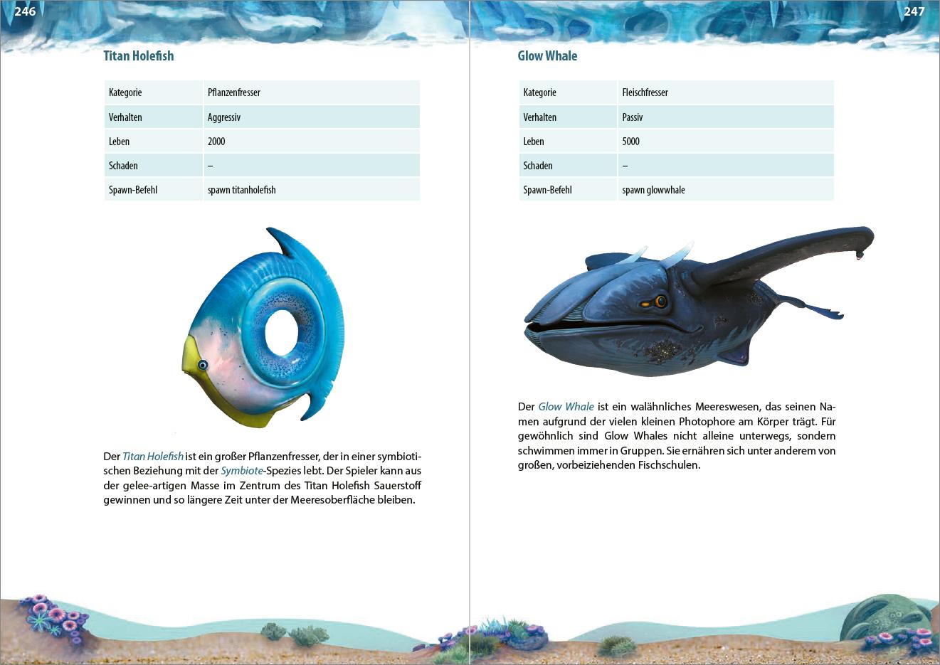Beispielinhalt (Bild) Das inoffizielle Handbuch zu Subnautica