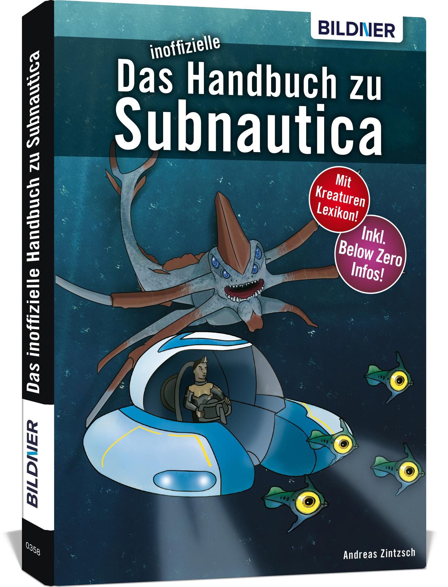 Vorderes Coverbild Das inoffizielle Handbuch zu Subnautica