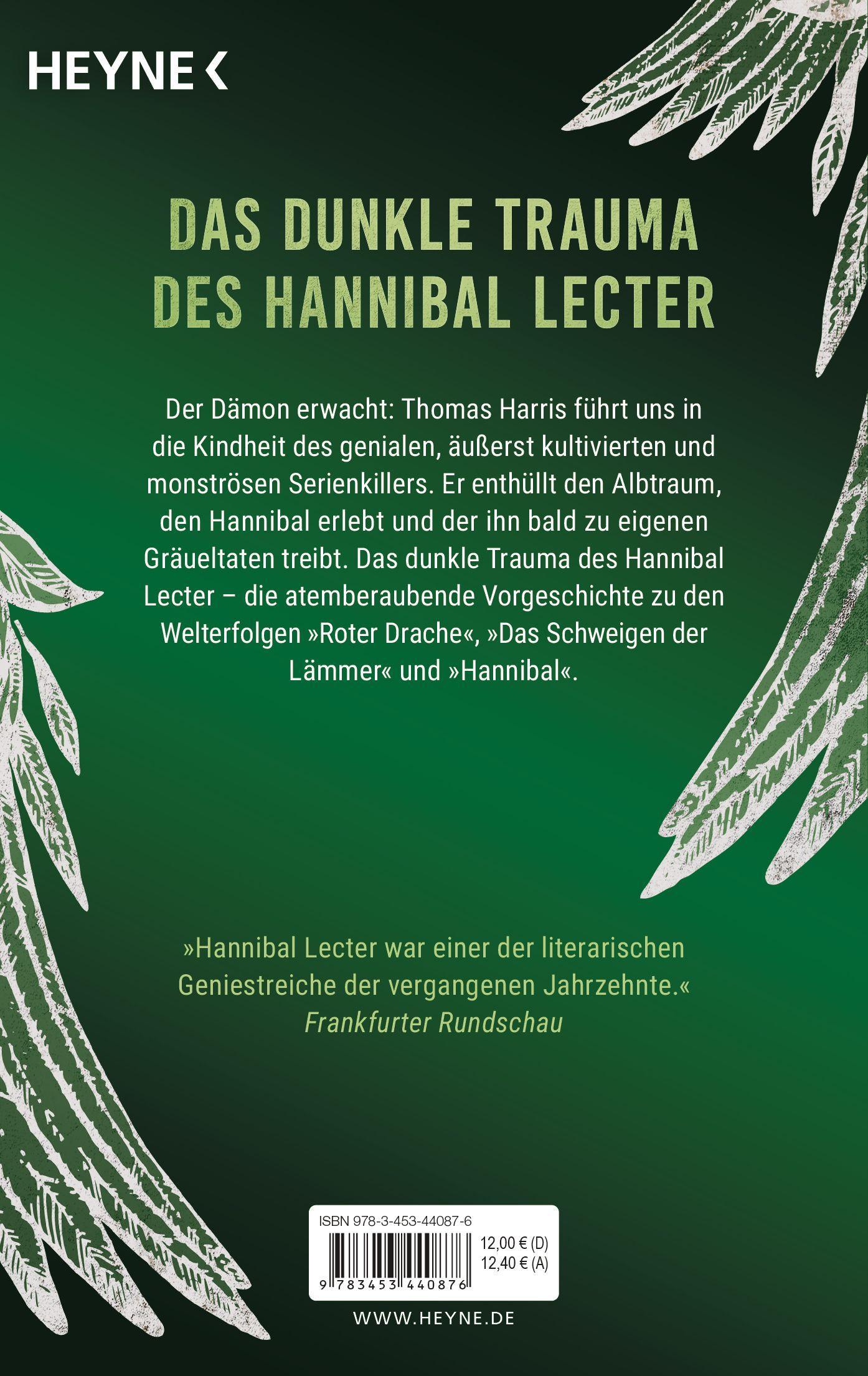 Beispielinhalt (Bild) Hannibal Rising