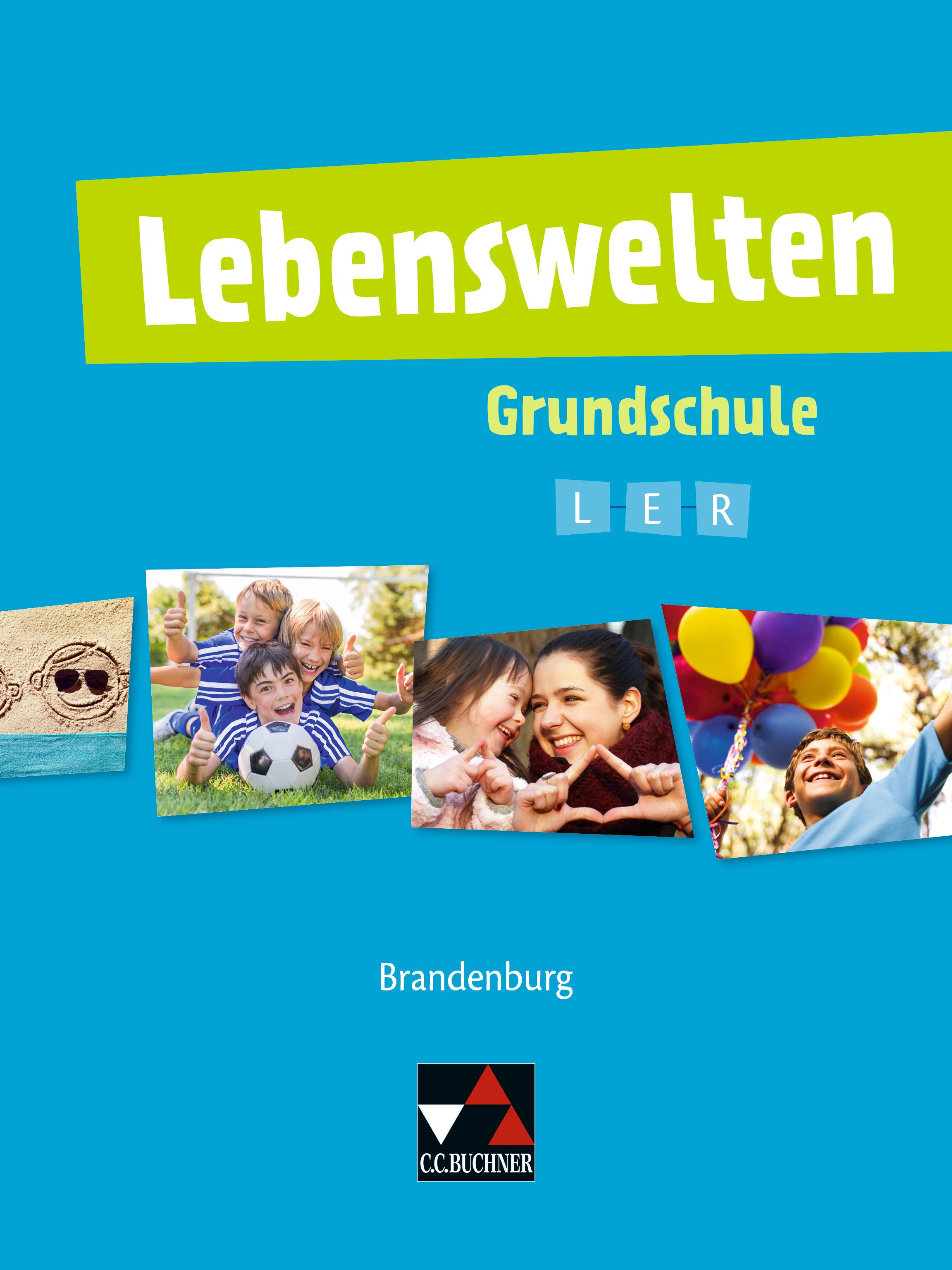 Vorderes Coverbild Lebenswelten Grundschule Lehrbuch Brandenburg