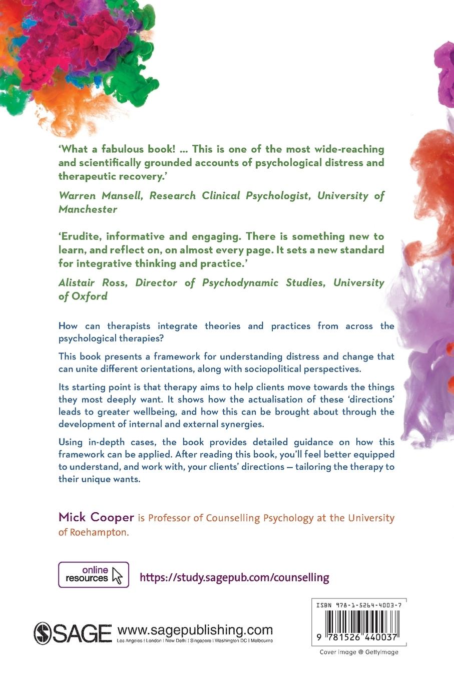 Rückseitencover Integrating Counselling & Psychotherapy