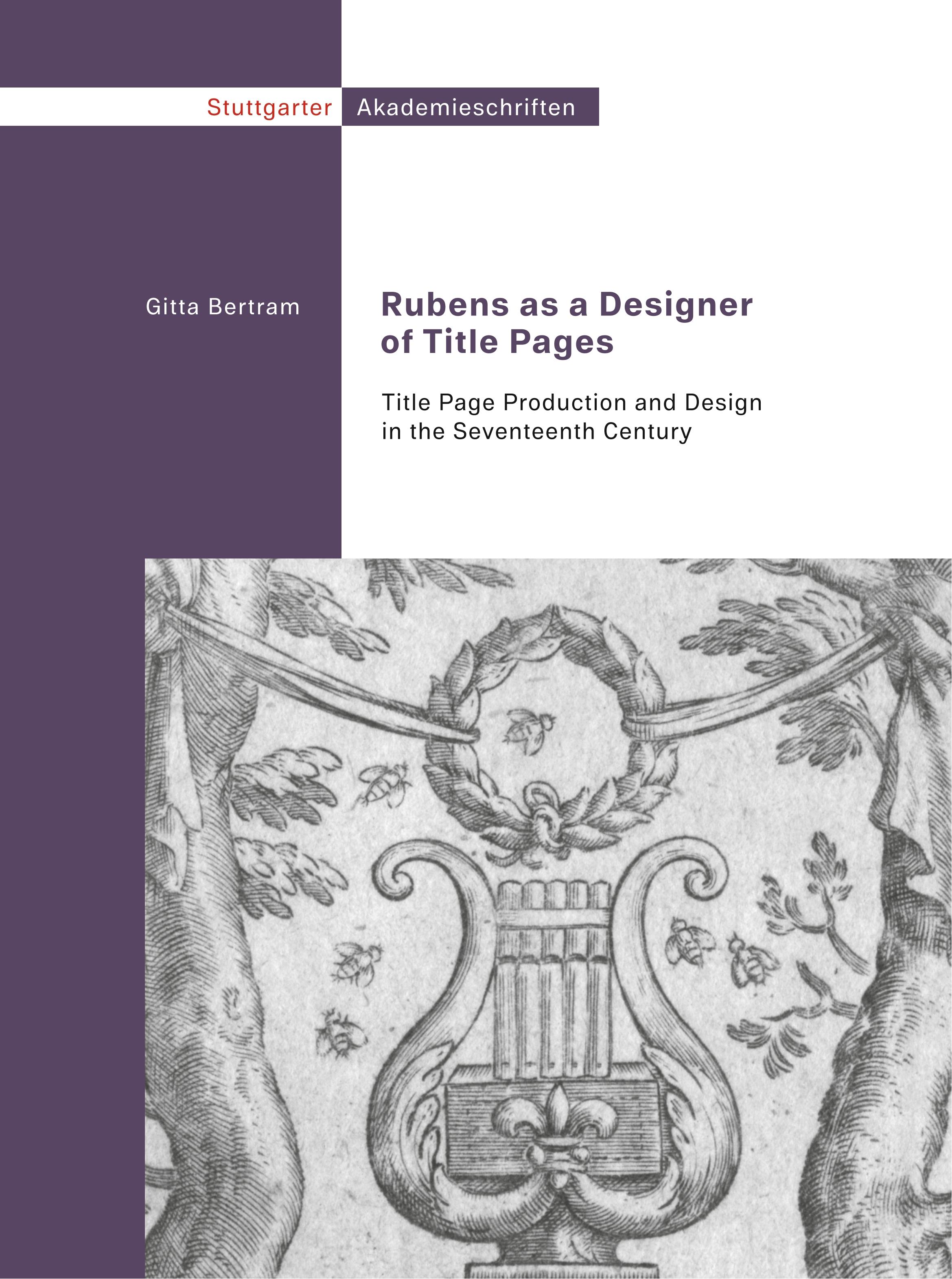 Vorderes Coverbild Peter Paul Rubens as a Designer of Title Pages