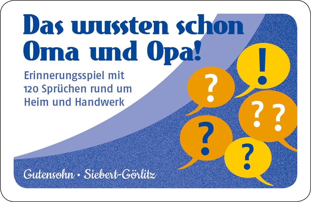 Vorderes Coverbild Das wussten schon Oma und Opa!
