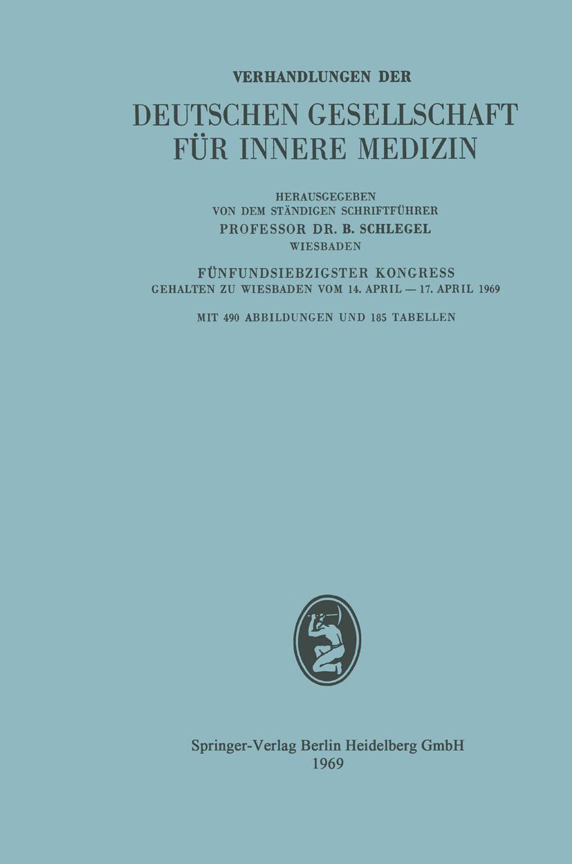Vorderes Coverbild 75. Kongreß