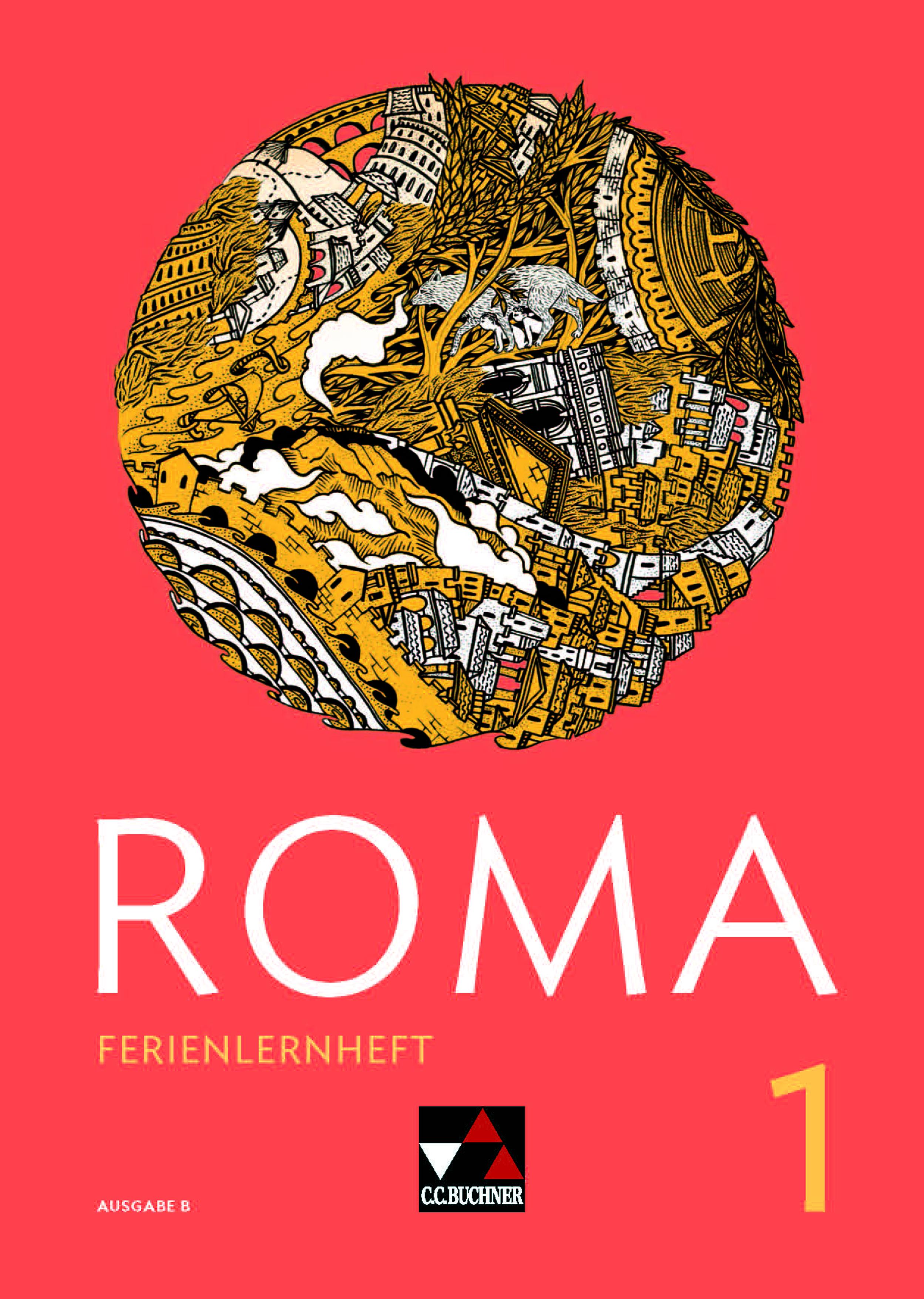 Vorderes Coverbild ROMA B Ferienlernheft 1