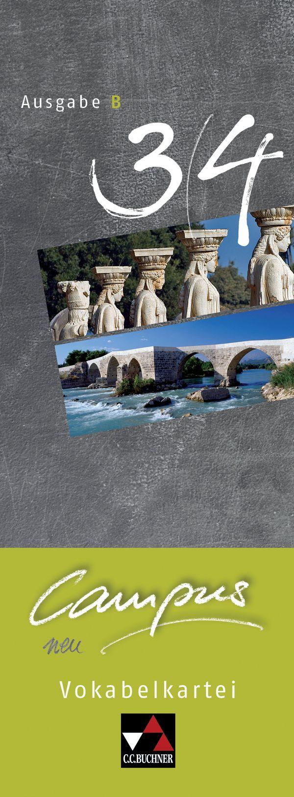 Vorderes Coverbild Campus B 3/4 neu Vokabelkartei