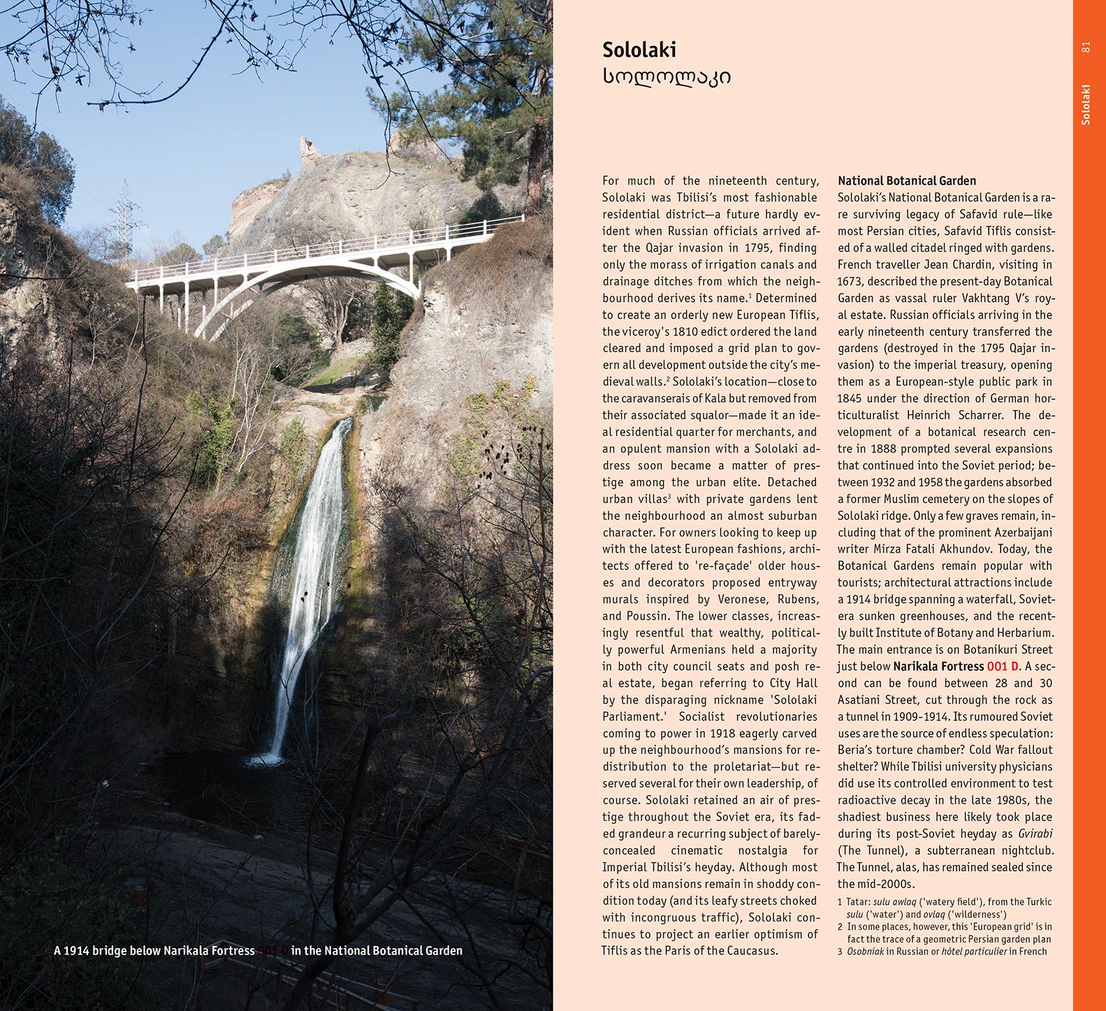 Beispielinhalt (Bild) Tbilisi. Architectural Guide