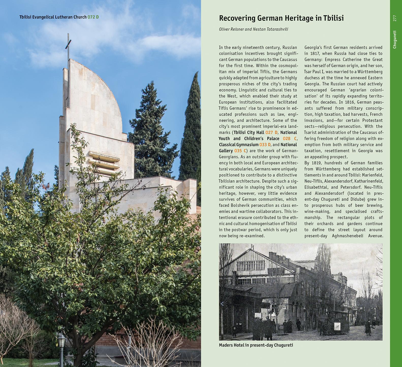 Beispielinhalt (Bild) Tbilisi. Architectural Guide