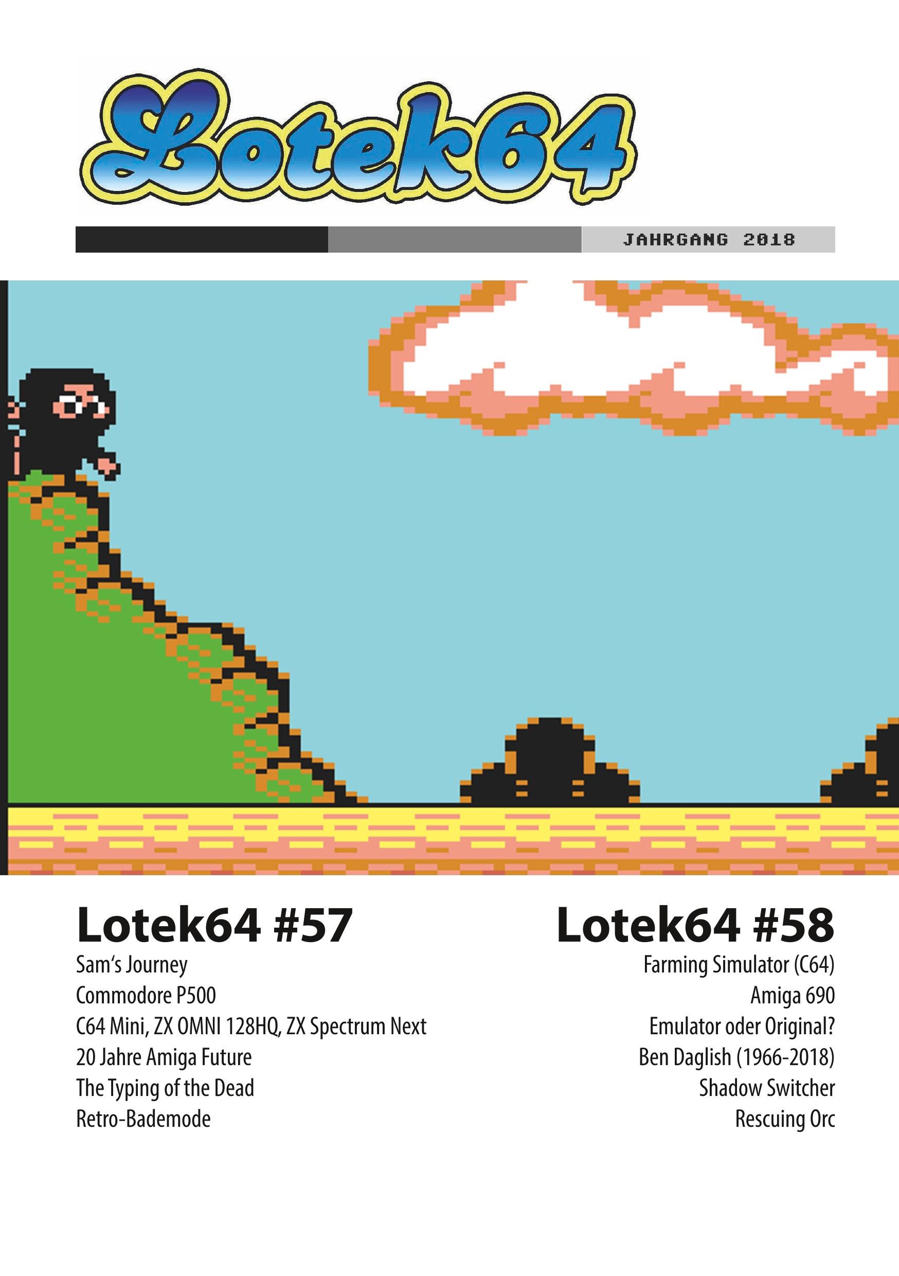 Vorderes Coverbild Lotek64 #2018