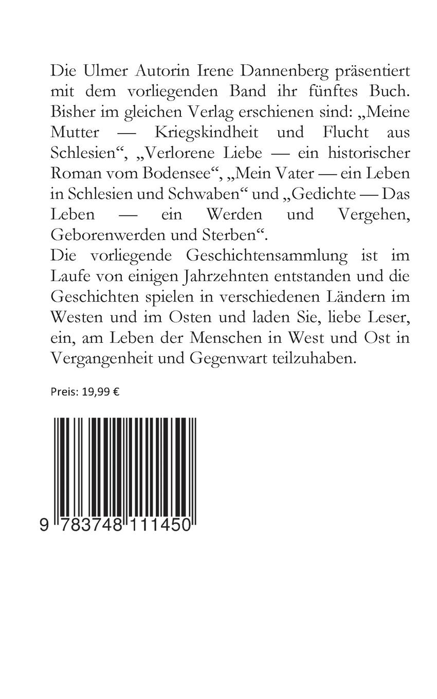 Rückseitencover Westöstliche Geschichten