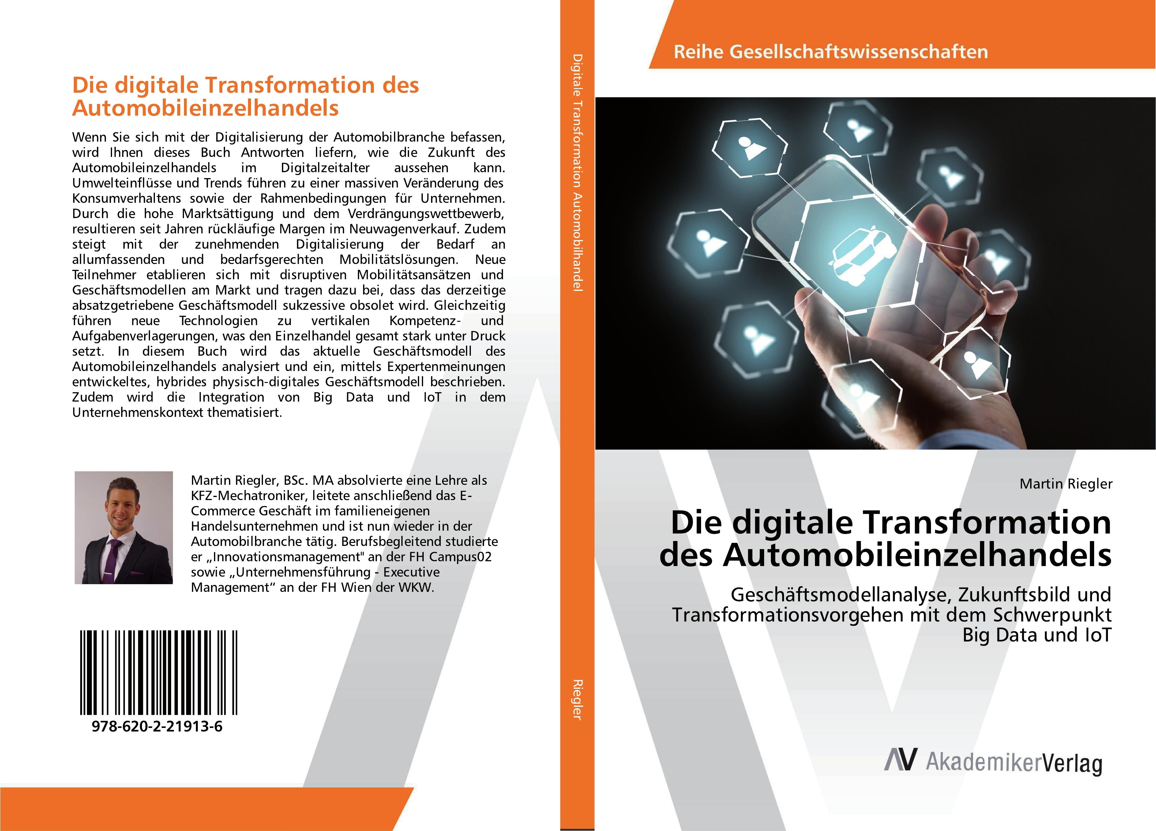 Vorderes Coverbild Die digitale Transformation des Automobileinzelhandels