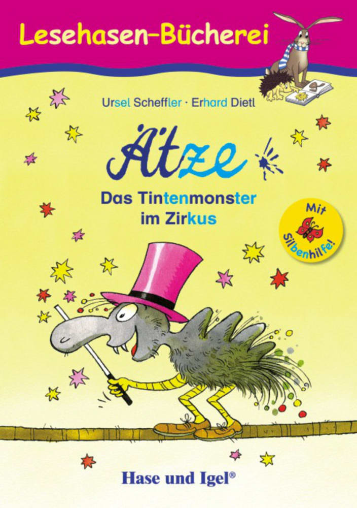 Vorderes Coverbild Ätze - Das Tintenmonster im Zirkus / Silbenhilfe