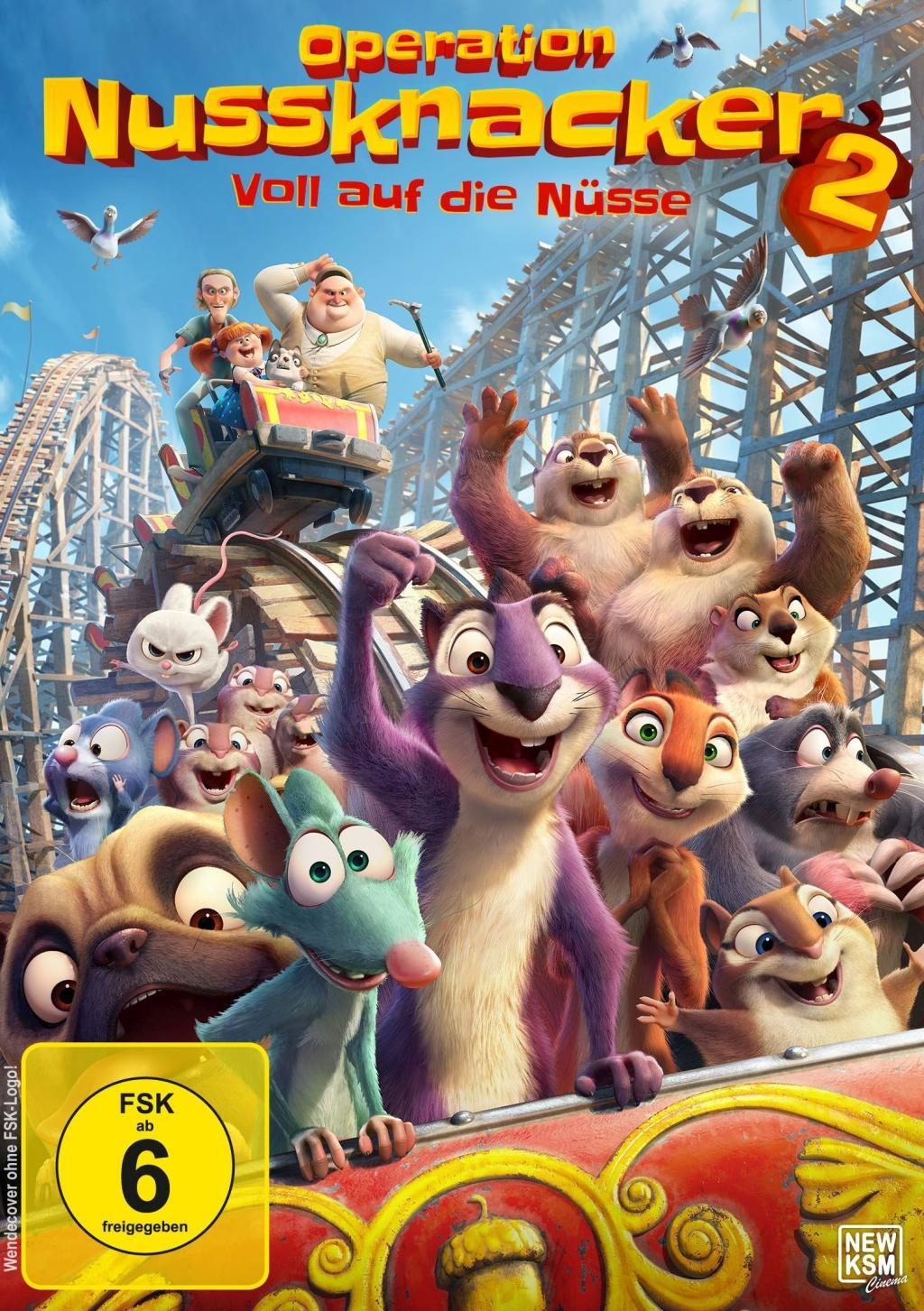 Vorderes Coverbild Operation Nussknacker 2 - Voll auf die Nüsse