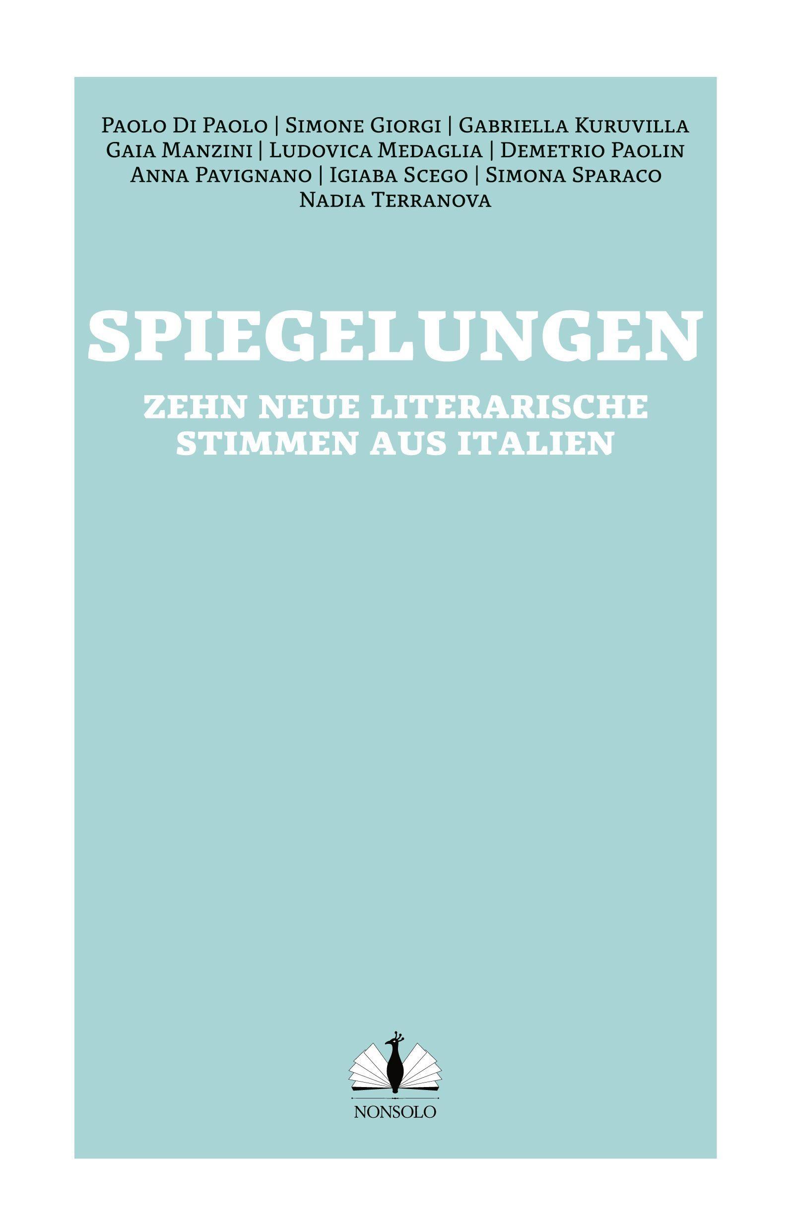 Vorderes Coverbild Spiegelungen / Vite allo specchio