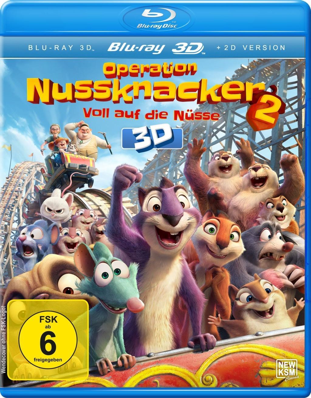 Vorderes Coverbild Operation Nussknacker 2 - Voll auf die Nüsse
