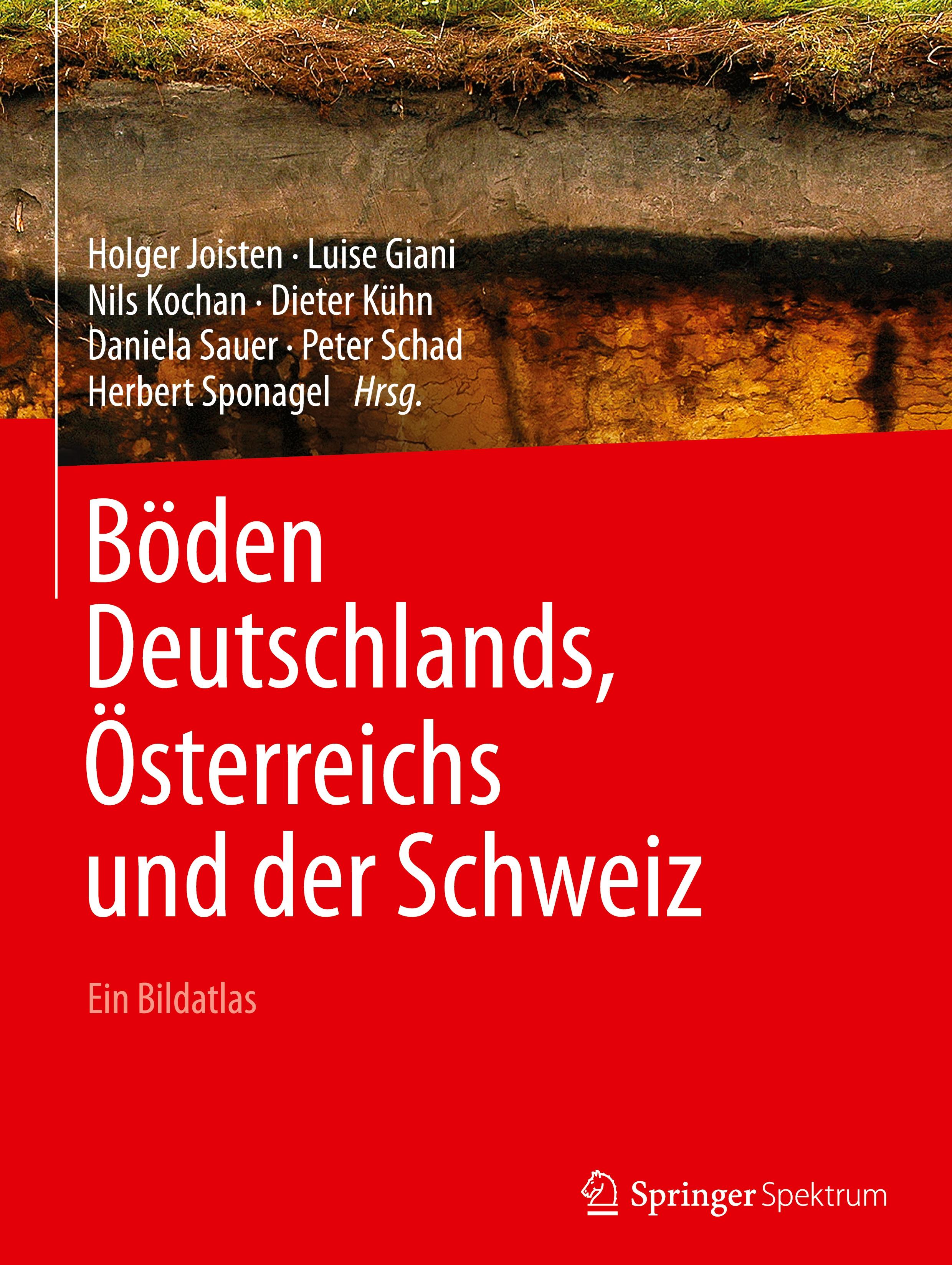 Vorderes Coverbild Böden Deutschlands, Österreichs und der Schweiz