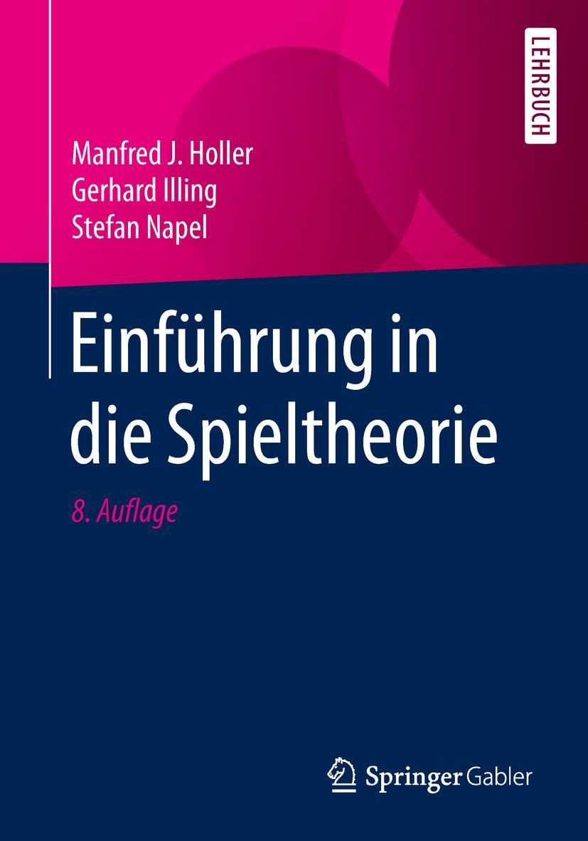 Vorderes Coverbild Einführung in die Spieltheorie