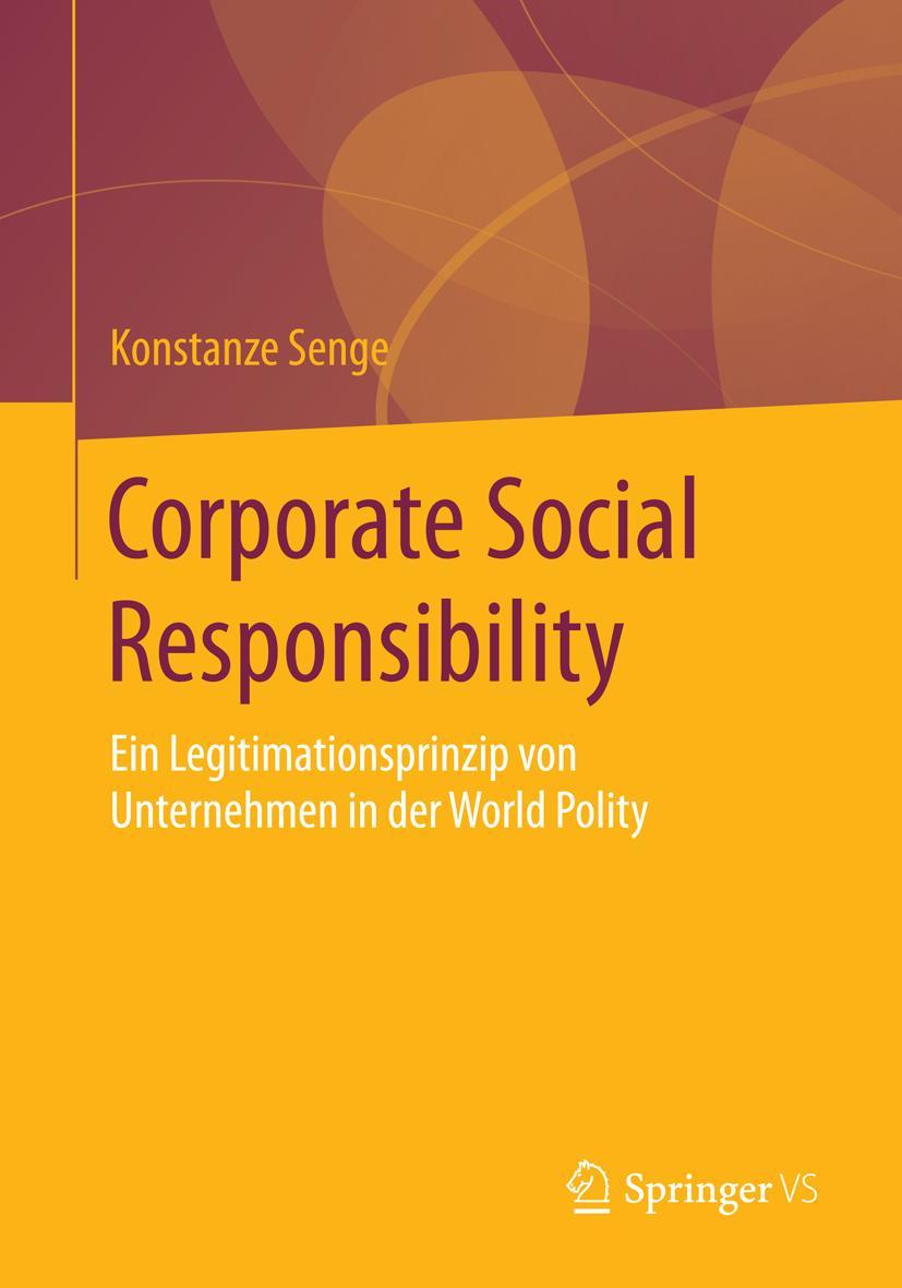 Vorderes Coverbild Corporate Social Responsibility