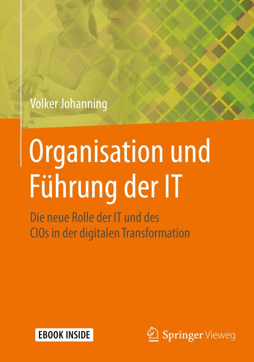 Vorderes Coverbild Organisation und Führung der IT