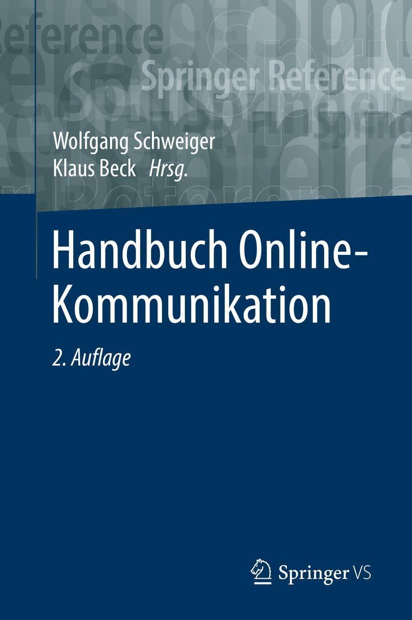 Vorderes Coverbild Handbuch Online-Kommunikation