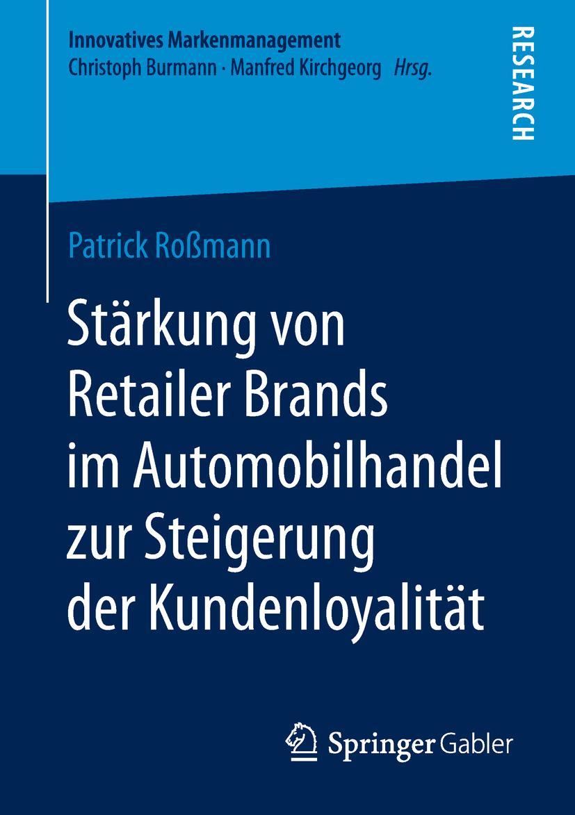 Vorderes Coverbild Stärkung von Retailer Brands im Automobilhandel zur Steigerung der Kundenloyalität